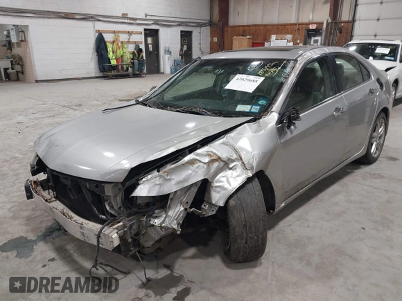 2010 Acura TSX with VIN JH4CU4F48AC000586, listed as a IAAI auction lot 42029688 with 185,143 mi miles. Bid and sale history available at carsss.com. Image 6.