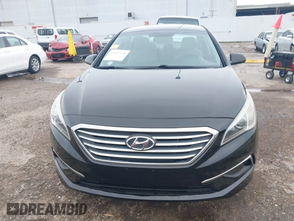 2016 Hyundai Sonata SE with VIN 5NPE24AF1GH388878, listed as a IAAI auction lot 39442510 with 158,111 mi miles and . Bid and sale history available at carsss.com. Image 12.
