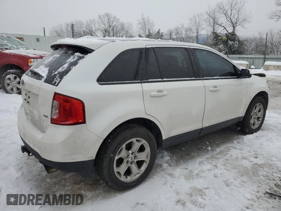 2013 Ford Edge SEL with VIN 2FMDK3JC7DBC43178, listed as a Copart auction lot 87315104 with 178,147 mi miles and Non Repairable. Bid and sale history available at carsss.com. Image 3.