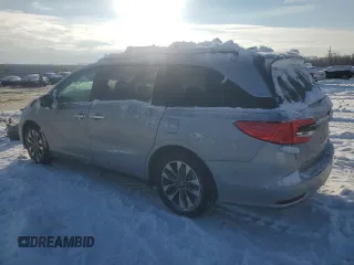 2024 Honda Odyssey EX-L with VIN 5FNRL6H62RB043232, listed as a Copart auction lot 87772175 with 22,130 mi miles and Salvage Title. Bid and sale history available at DreamBid. Image 2.
