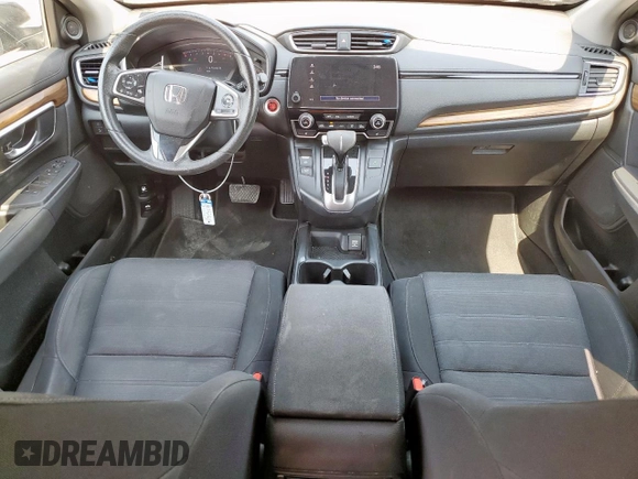 2019 Honda CR-V EX z VIN 7FARW1H52KE039158, wystawiony jako Copart lot #57277265 z przebiegiem 67 764 mil mil oraz Szkoda całkowita • Salvage title. Historia ofert i sprzedaży dostępna na DreamBid. Obrazek 8.