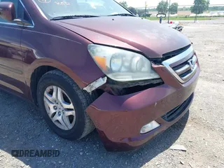 2007 Honda Odyssey EX-L with VIN 5FNRL38717B455291, listed as a IAAI auction lot 42253070 with 222,016 mi miles and . Bid and sale history available at DreamBid. Image 6.