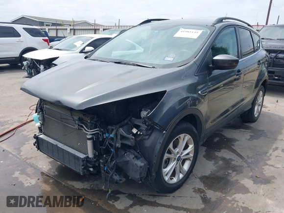 2018 Ford Escape SEL with VIN 1FMCU9HD2JUC07749, listed as a IAAI auction lot 41981145 with 49,694 mi miles. Bid and sale history available at carsss.com. Image 2.