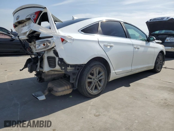 2015 Hyundai Sonata 2.4L SE with VIN 5NPE24AF7FH007694, listed as a Copart auction lot 44950595 with 190,161 mi miles and Salvage Title. Bid and sale history available at carsss.com. Image 3.
