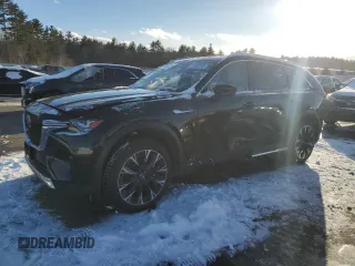 2024 Mazda CX-90 Premium Plus z VIN JM3KKEHA6R1139805, wystawiony jako Copart lot #44845365 z przebiegiem 11 779 mil mil oraz Szkoda całkowita • Salvage title. Historia ofert i sprzedaży dostępna na DreamBid. Obrazek 1.