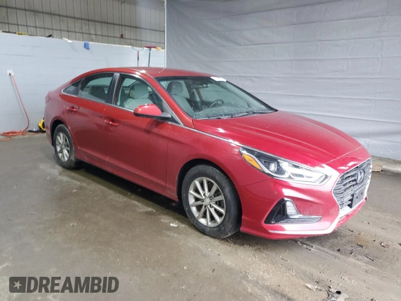 2019 Hyundai Sonata SE with VIN 5NPE24AF1KH745579, listed as a Copart auction lot 47007445 with 48,980 mi miles and Salvage Title. Bid and sale history available at carsss.com. Image 4.