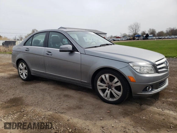 2011 Mercedes-Benz C-Class C 300 Sport with VIN WDDGF8BB4BR134573, listed as a Copart auction lot 53039115 with 122,895 mi miles and Salvage Title. Bid and sale history available at carsss.com. Image 4.