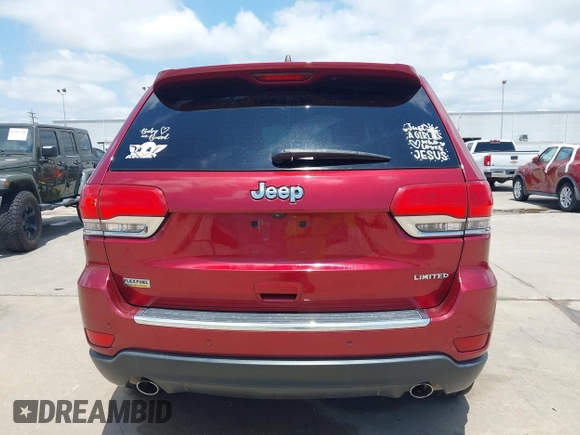 2014 Jeep Grand Cherokee Limited with VIN 1C4RJEBG6EC466761, listed as a IAAI auction lot 42218398 with 198,335 mi miles and . Bid and sale history available at DreamBid. Image 16.