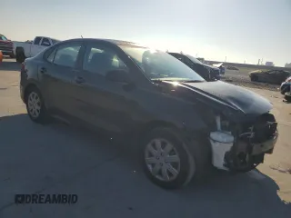 2023 Kia Rio LX with VIN 3KPA24AD7PE616092, listed as a Copart auction lot 47858175 with 73,853 mi miles and Salvage Title. Bid and sale history available at carsss.com. Image 4.