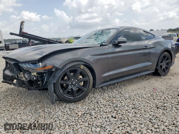 2020 Ford Mustang EcoBoost with VIN 1FA6P8TH4L5182448, listed as a Copart auction lot 61516925 with 40,225 mi miles and Salvage title. Bid and sale history available at DreamBid. Image 1.