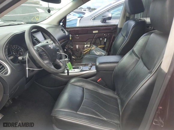 2015 Infiniti QX60 with VIN 5N1AL0MN8FC501626, listed as a Copart auction lot 51899055 with 136,174 mi miles and Salvage Title. Bid and sale history available at carsss.com. Image 7.
