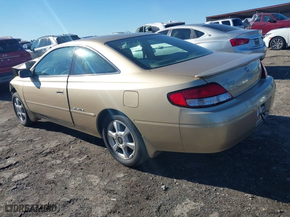 2000 Toyota Camry Solara SE with VIN 2T1CF28P9YC320914, listed as a IAAI auction lot 41319787 with 129,875 mi miles. Bid and sale history available at carsss.com. Image 3.