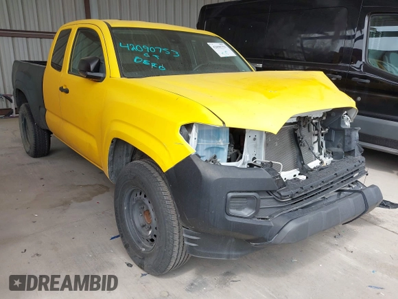 2022 Toyota Tacoma SR with VIN 3TYRX5GNXNT038474, listed as a IAAI auction lot 42090753 with 142,590 mi miles and . Bid and sale history available at DreamBid. Image 1.