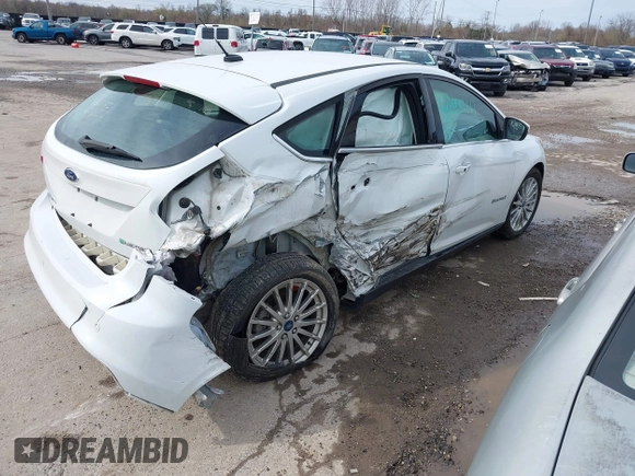 2013 Ford Focus Electric with VIN 1FADP3R49DL273355, listed as a IAAI auction lot 41931111 with 17,078 mi miles and . Bid and sale history available at DreamBid. Image 6.