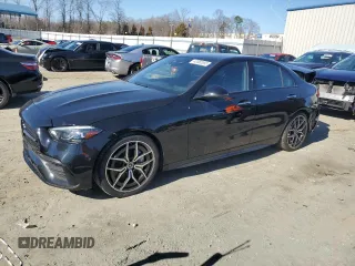 2023 Mercedes-Benz C 300 with VIN W1KAF4GB7PR145520, listed as a Copart auction lot 42082655 with 37,008 mi miles and Salvage title. Bid and sale history available at DreamBid. Image 1.