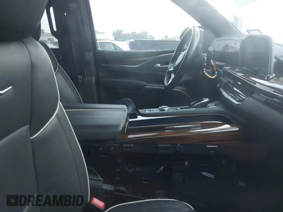 2023 Cadillac Escalade ESV 4WD Premium Luxury z VIN 1GYS4KKLXPR182760, wystawiony jako IAAI lot #42113165 z przebiegiem 156 960 mil mil oraz . Historia ofert i sprzedaży dostępna na DreamBid. Obrazek 5.
