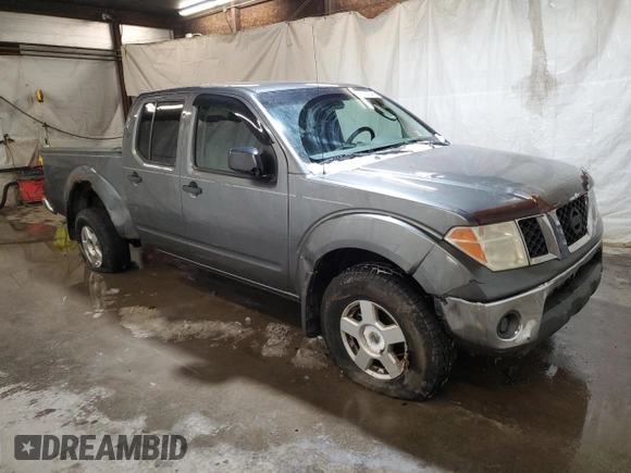 2007 Nissan Frontier SE with VIN 1N6AD09W27C435303, listed as a Copart auction lot 88061645 with 288,999 mi miles and Salvage Title. Bid and sale history available at carsss.com. Image 4.