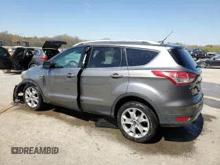 2014 Ford Escape Titanium with VIN 1FMCU0JX9EUE50691, listed as a Copart auction lot 50328735 with 78,696 mi miles and Salvage Title. Bid and sale history available at carsss.com. Image 2.