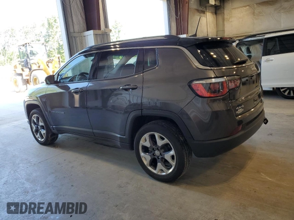 2020 Jeep Compass Limited z VIN 3C4NJDCB6LT204350, wystawiony jako Copart lot #63216935 z przebiegiem 54 766 mil mil oraz Szkoda całkowita • Salvage title. Historia ofert i sprzedaży dostępna na DreamBid. Obrazek 2.