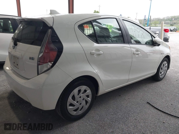2016 Toyota Prius One with VIN JTDKDTB37G1125636, listed as a IAAI auction lot 42031110 with 106,899 mi miles and . Bid and sale history available at DreamBid. Image 4.