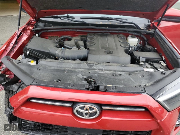 2024 Toyota 4Runner SR5 with VIN JTEMU5JR6R6260652, listed as a Copart auction lot 57820885 with 20,396 mi miles and Clean title. Bid and sale history available at DreamBid. Image 12.