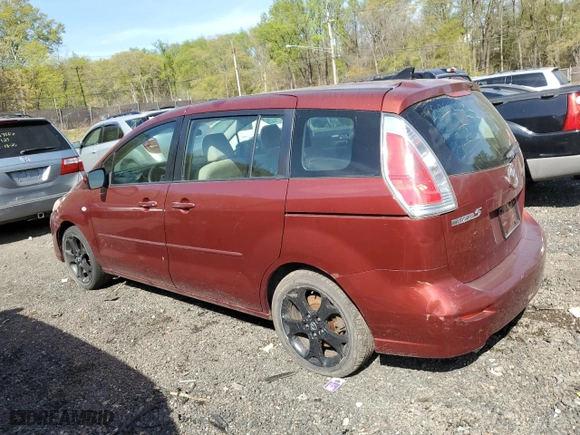 2009 Mazda Mazda5 Sport with VIN JM1CR293390353440, listed as a Copart auction lot 53646045 with 179,453 mi miles and Salvage Title. Bid and sale history available at carsss.com. Image 2.