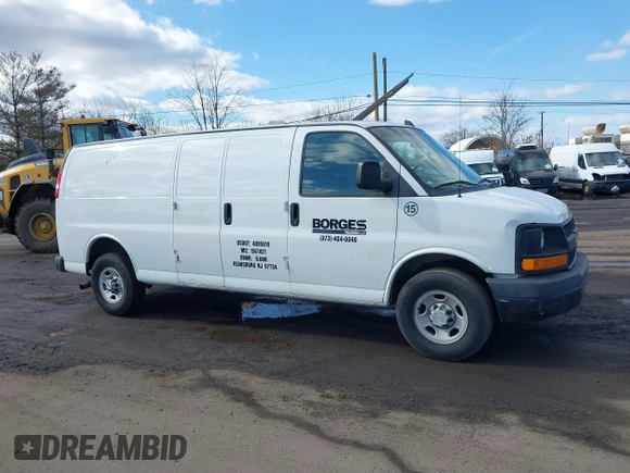 2016 Chevrolet Express Cargo Van with VIN 1GCWGBFF6G1154276, listed as a IAAI auction lot 41523966 with 70,558 mi miles. Bid and sale history available at carsss.com. Image 13.