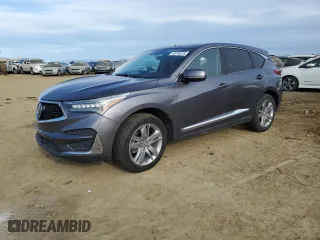 2019 Acura RDX w/Advance Pkg with VIN 5J8TC1H72KL014349, listed as a Copart auction lot 49746515 with 49,037 mi miles and Salvage Title. Bid and sale history available at carsss.com. Image 1.