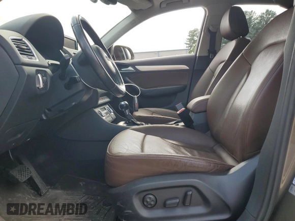 2015 Audi Q3 Premium Plus with VIN WA1EFCFS7FR005709, listed as a Copart auction lot 58533725 with 84,527 mi miles and Clean title. Bid and sale history available at DreamBid. Image 7.