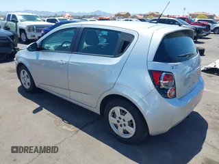 2014 Chevrolet Sonic LS with VIN 1G1JA6SH1E4135729, listed as a IAAI auction lot 42169273 with 74,969 mi miles and . Bid and sale history available at DreamBid. Image 3.