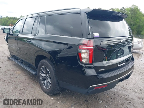 2022 Chevrolet Suburban Z71 with VIN 1GNSKDKD7NR345224, listed as a IAAI auction lot 42007246 with 50,300 mi miles and . Bid and sale history available at DreamBid. Image 3.