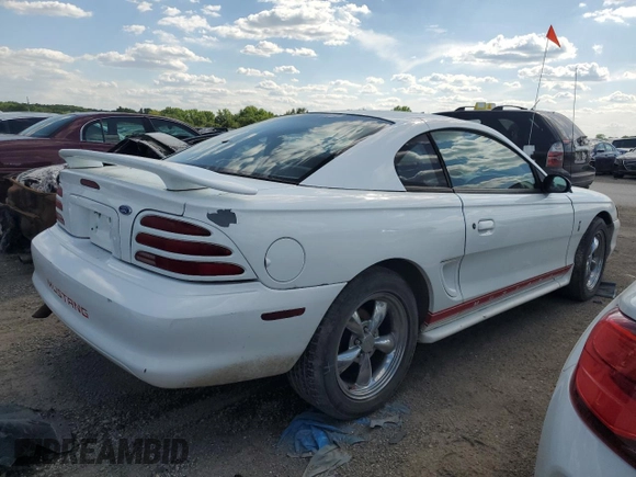 1995 Ford Mustang z VIN 1FALP4043SF252513, wystawiony jako Copart lot #52131605 z przebiegiem 237 066 mil mil oraz Szkoda całkowita • Salvage title. Historia ofert i sprzedaży dostępna na DreamBid. Obrazek 3.