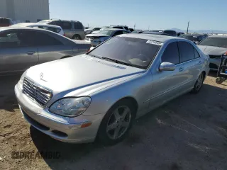 2005 Mercedes-Benz S-Class 4.3L with VIN WDBNG70J55A455669, listed as a Copart auction lot 54768404 with 190,010 mi miles and Salvage Title. Bid and sale history available at carsss.com. Image 1.