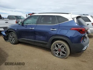 2022 Kia Seltos SX with VIN KNDETCA27N7268234, listed as a Copart auction lot 50480095 with 43,950 mi miles and Salvage title. Bid and sale history available at DreamBid. Image 2.