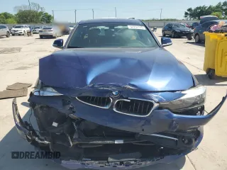 2017 BMW 3 Series 330i with VIN WBA8B9G55HNU50550, listed as a Copart auction lot 52237175 with Not Provided miles and Salvage Title. Bid and sale history available at DreamBid. Image 5.