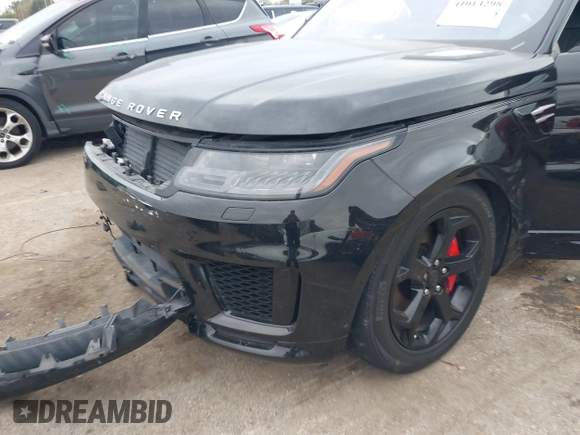 2019 Land Rover Range Rover Sport HSE with VIN SALWR2RV9KA418735, listed as a IAAI auction lot 41014298 with 75,388 mi miles. Bid and sale history available at carsss.com. Image 6.