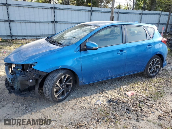 2016 Scion iM with VIN JTNKARJE8GJ517051, listed as a Copart auction lot 52912655 with 136,187 mi miles and Clean Title. Bid and sale history available at carsss.com. Image 1.