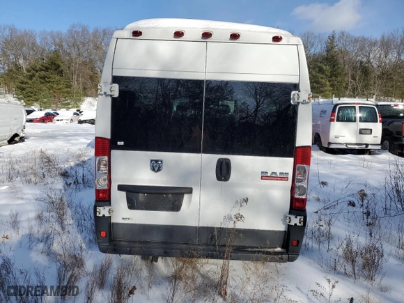 2015 Ram ProMaster Cargo Van with VIN 3C6URVJG6FE514233, listed as a Copart auction lot 42591065 with 109,827 mi miles and Clean Title. Bid and sale history available at carsss.com. Image 6.