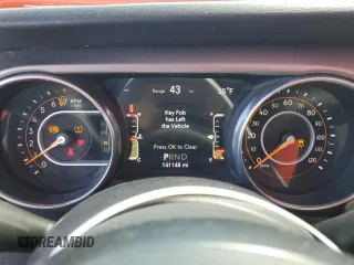 2018 Jeep Wrangler Unlimited Sport z VIN 1C4HJXDG1JW181009, wystawiony jako Copart lot #52145525 z przebiegiem 141 148 mil mil oraz Szkoda całkowita • Salvage title. Historia ofert i sprzedaży dostępna na DreamBid. Obrazek 9.