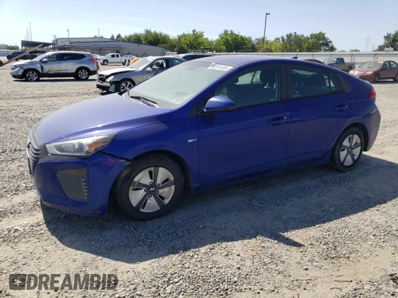 2019 Hyundai Ioniq Blue z VIN KMHC65LC1KU176027, wystawiony jako Copart lot #58591585 z przebiegiem 252 888 mil mil oraz Czysty tytuł • Clean title. Historia ofert i sprzedaży dostępna na DreamBid. Obrazek 1.