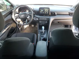 2019 Hyundai Veloster N with VIN KMHT36AH0KU001698, listed as a Copart auction lot 63129924 with 33,562 mi miles and Salvage Title. Bid and sale history available at carsss.com. Image 8.