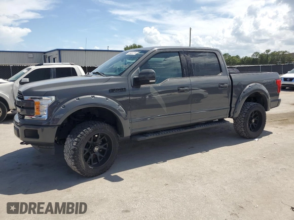 2018 Ford F-150 XL with VIN 1FTEW1EG6JFD93727, listed as a Copart auction lot 65403215 with 187,340 mi miles and Clean title. Bid and sale history available at DreamBid. Image 1.