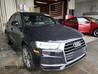 2018 Audi Q3 Premium Plus with VIN WA1HCCFS9JR030092, listed as a Copart auction lot 36508913 with 46,838 mi miles. Bid and sale history available at carsss.com. Image 4.