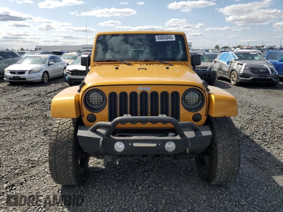 2014 Jeep Wrangler Unlimited Sahara with VIN 1C4BJWEG1EL226066, listed as a Copart auction lot 54003045 with 109,953 mi miles and Clean Title. Bid and sale history available at carsss.com. Image 5.