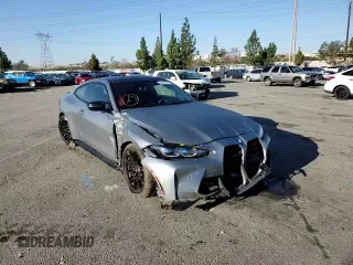 2022 BMW M4 Competition xDrive with VIN WBS43AZ01NCJ25752, listed as a Copart auction lot 38165123 with 17,021 mi miles. Bid and sale history available at carsss.com. Image 11.