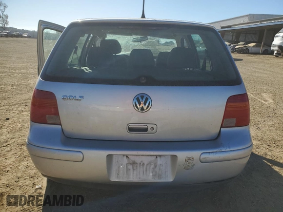 2003 Volkswagen Golf GL с VIN 9BWFK61J634035496, выставлен на аукционе Copart как лот 41901275 с пробегом 142 350 миль миль и Списание • Salvage title. История ставок и продаж доступна на DreamBid. Изображение 6.