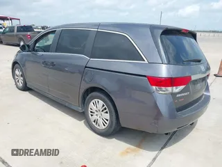 2016 Honda Odyssey LX with VIN 5FNRL5H27GB003250, listed as a IAAI auction lot 42103335 with 151,516 mi miles and . Bid and sale history available at DreamBid. Image 3.