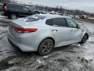 2016 Kia Optima LX Turbo with VIN 5XXGT4L18GG059422, listed as a Copart auction lot 44522895 with 41,954 mi miles and Salvage Title. Bid and sale history available at carsss.com. Image 3.