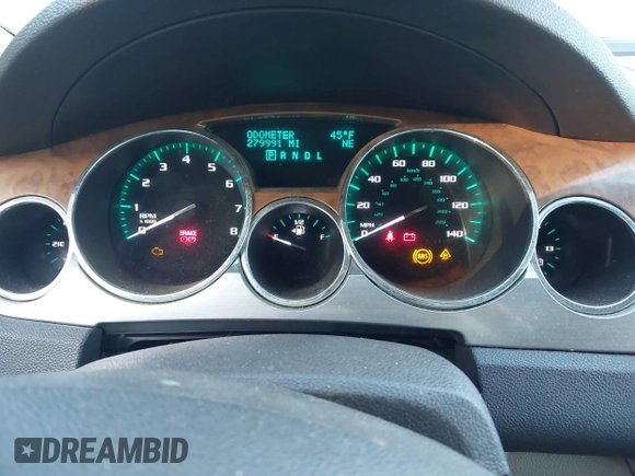 2009 Buick Enclave CXL with VIN 5GAER23D69J134221, listed as a IAAI auction lot 41756693 with 279,991 mi miles and . Bid and sale history available at DreamBid. Image 7.