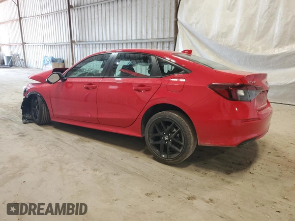 2025 Honda Civic Sport with VIN 2HGFE2F55SH569128, listed as a Copart auction lot 48880825 with Not provided miles and Non repairable. Bid and sale history available at DreamBid. Image 2.